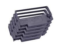 XGdEKA Ink Printing Ribbon Compatible With ERC30 ERC34 ERC38 For Use With TM-U220PD U230 U210A TM-U370 U300C M188B M188D Printers(5 pcs Black)
