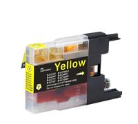 XGdEKA LC1220 LC1240 Ink Cartridge Compatible With MFC-J430W J5910DW J625DW J6510DW J6710DW J825DW DCP-J725DW DCP-J925DW Printers(4PCS-Y)