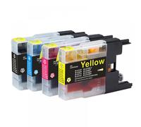 XGdEKA LC1220 LC1240 Ink Cartridge Compatible With MFC-J430W J5910DW J625DW J6510DW J6710DW J825DW DCP-J725DW DCP-J925DW Printers(1Set)