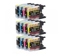 XGdEKA LC1220 LC1240 Ink Cartridge Compatible With MFC-J430W J5910DW J625DW J6510DW J6710DW J825DW DCP-J725DW DCP-J925DW Printers(3Set)
