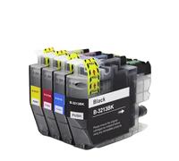 XGdEKA LC3213 LC3211 Ink Cartridge Compatible With Printer Models DCP-J572DW DCP-J772DW DCP-J774DW MFC-J491DW MFC-J497DW J890DW J895DW For Part Number LC3213 LC3211(1 SET(4PCS))