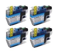 XGdEKA LC462 LC462XL 462 Compatible Ink Cartridge Replacement For MFC-J2340DW MFC-J3540DW MFC-J3940DW Printers(LC462XL-Cyan 4pcs)