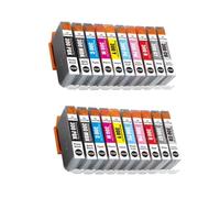 XGdEKA PFI300 Compatible Color Inkjet Ink Cartridge 1x Compatible With Printer Models For Part Number PFI-300(2 SET)
