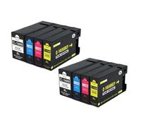 XGdEKA PGI-1400 PGI1400 PGI1400XL Ink Cartridge Compatible With Printer Models MAXIFY MB2340 MB2040 MB2140 MB2740 For Part Number PGI-1400(2 SETS(8 PCS))