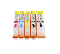 XGdEKA PGI-150 CLI-151 Refillable Ink Cartridge Compatible With Printer Models MG5410 MG5510 MG5610 MG6410 MG6610 IP7210 MX721 IX6810 For Part Number PGI-150 CLI-151