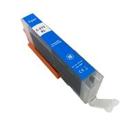 XGdEKA PGI-570 CLI-571 PGI570 570XL Compatible Ink Cartridge Compatible With Printer Models MG5750 MG5751 MG5752 MG5753 MG6850 TS5050 TS5051 TS5052 For Part Number PGI-570 CLI-571(C-571XL C 1PC)