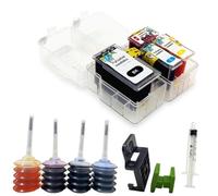 XGdEKA Refill Kit For PG240 CL241 Cartridges Compatible With PG-240 CL-241 3522 MG3122 MG3620 MG3520 MG4220 MG3220 MG2220 Printers(1Set with ink)