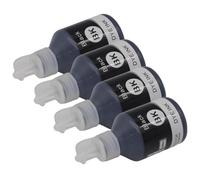 XGdEKA Refillable Dye Ink BTD60 BTD60BK BT5000 BT5001 BT5009 Compatible With DCP T300 T310 DCP T500W DCP T700W MFC T800W(4pcs-bk)