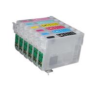 XGdEKA Refillable Ink Cartridge With ARC Chip Compatible For T0791 T0792 T0793 T0794 T0795 T0796 Works With 1400 PX700W PX800FW P50 PX830FWD 1430 Printer Models