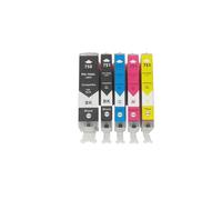XGdEKA Refillable Ink Cartridge With Chip Compatible With Models MG5470 MG5670 MG6470 MG5570 MG6670 MX727 MX927 IP7270 IX6770 PGI 750 CLI 751(5color empty)