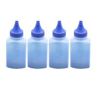 XGdEKA Toner Powder Refill Cartridge Compatible With CF540 CF530A 203A 205A 305A CE410A CE310A Printers(40g Toner-C 4pcs)