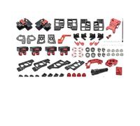 XGdEKA VORON 2 4 CNC Parts Kit V2 0 Hardware Upgrade For 3D Printer With Z AB Drive Tool Free Tension XYZ Joint Speed And Strength Improvement Compatible With Common 3D Printers(Kit V2.0 with Tap)