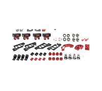 XGdEKA VORON 2 4 CNC Parts Kit V2 0 Hardware Upgrade For 3D Printer With Z AB Drive Tool Free Tension XYZ Joint Speed And Strength Improvement Compatible With Common 3D Printers(Kit V2.0 without Tap)