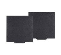 XGdEKA Voron 3D Printer Build Plate Double Sided Textured Black PEI Powder Coated Spring Steel/Compatible With 120mm 250mm 300mm 350mm Printers
