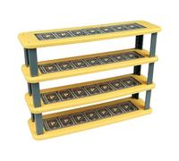 Xgdsnly 1/64 Diecast Model Car Toy Car Stand, Parking Organizer, Mini Garage Display Stand, PP Frame, 4 Tier