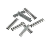 Xgdsnly 10 Pieces Model Train Rail Connectors Junctions And Linking Pieces Miniature Iron Rail Suitable for DIY Model Making Collection D, N Scale