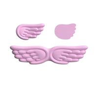 Xgdsnly 3-Piece Wrist Rest And Mouse Pad Set, Ergonomic Arm Support with Cup Pad, Breathable And Non-Slip for Office, Study, Family, And Home, Pink