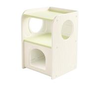 Xgdsnly Cabinet Pet House Level Top Indoor Pet House Dog Kennel for Cats, Small Dogs, Double-layer Interactive Cabinet Pet Nest