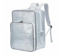 Xgdsnly Clear Backpack Structured Bookbag Lightweight Bag for Cleanroom, School, 18 Inch Small Grid Anti-static Backpack, 45 35 20CM