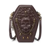 Xgdsnly Crossbody Bag Small Gothic Handbag Bag for Goths