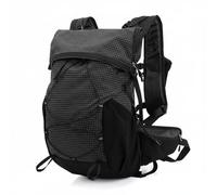 Xgdsnly Lightweight Hiking Pack Survival Whistle Waterproof Backpack Ergonomic Design Lightweight Rucksack for Biking, Black, Black, 25L