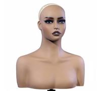 Xgdsnly Mannequin Head Female Bust Display Stand Form Holder Jewelry Display Mount With Smooth Matte PVC Finish And Realistic Features suitable for salons craft shows retail counters home decoration
