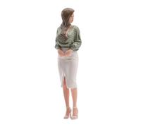 Xgdsnly Miniature Female Figure, Scale Model, Painted Scene, Resin Doll, Diorama Accessory, Ideal for Collectors And Model Builders, The P