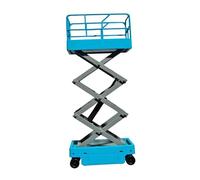 Xgdsnly Miniature Lift Garage Tool Model Lifting Simulation Ornamental Accessory for Collectors Tabletop DIY Scenarios Off, blue new