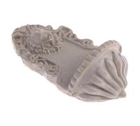 Xgdsnly Miniature Lion Sculpture Pediment for Dollhouse Decoration, DIY Water