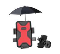Xgdsnly Motorcycle Phone Holder Universal Quick Fixing Made of Stable And Resistant PP Suitable for Motorcycles And, Red Handle