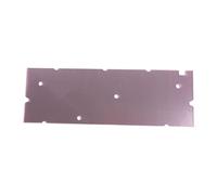 Xgdsnly Plate Panel Replacement Part Housing Lighting Lightweight Material Mirror Effect for Office DIY Applications, Pink