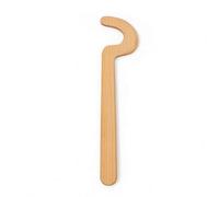 Xgdsnly Pottery Shaping Tool Wooden Wheel Trimming Tool Versatile Loop Knife for Ceramicists, Large