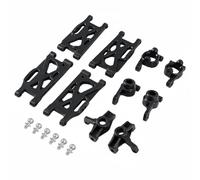 Xgdsnly Rc Vehicle Arm Steering Components C Rear Swing Arms Shock Absorption Assembly Suitable for 1/14 and 1/12 Scale Models track use rough terrain