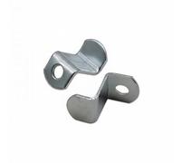 Xgdsnly Set of Shaped Steel Angles: Reinforcement, Corner Bracing, Mounting Hardware, Easy Assembly Via Screw Holes, Suitable for High, 3 Pcs