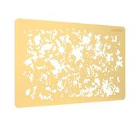Xgdsnly Stencil Diorama Model Door Craft Material Brass Painting Template Architectural Model Making for Collecting Home Decoration, Style B