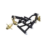 Xgdsnly Tube Front Lower Arm Rearward | Flanged Mounting Plates, Wishbone shock absorption Kit, built Bushings, Front Upper Control Arm