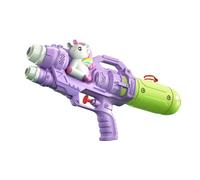 Xgdsnly Water 500ml Water Soaker Swimming Pool Toy Portable Battle Toy PP Material for Summer Pool Beach Fun, Purple Unicorn
