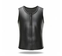 Xgdsnly Wetsuit Vest with Zipper Sleeveless Zippered Wetsuit Vest Comfortable Apparel for Swimmers, Swimming, Xl, My085 Vest