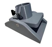 Xgdsnly Woodworking Milling and Engraving Tool, Accessories, Manual, Portable, Compatible with 65mm Wood Milling Template, Gray