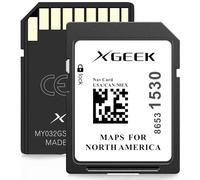 XGEEK 2025 Updated Version Navigation SD Card Map Update, Accessories 8653 1530 Compatible with GM Chevrolet, Cadillac, and Buick. Includes Maps for The USA, Canada, and Mexico