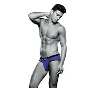 XGen Envy Bad Man Brief - Purple - S/M (UK Size 28" - 32") - Stylish Purple Brief for a Confident Look