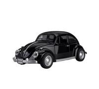 XGFFBAGB 1:18 For Beetle 1955 Models Cars Alloy Diecast Toys Light Music Car Rubber Tires Pull Back Vehicles Collection Gifts