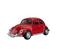 XGFFBAGB 1:18 For Beetle 1955 Models Cars Alloy Diecast Toys Light Music Car Rubber Tires Pull Back Vehicles Collection Gifts