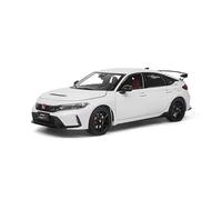 XGFFBAGB 1:18 For Civic Type R FL5 Car Model Metal Diecast Toy Hobby Collection Gift(White,No box)