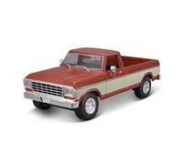 XGFFBAGB 1:18 For F150 Pick Up Die Casting Alloy Car Model Car Decoration Collection Gift(Brown White,With box)