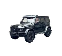 XGFFBAGB 1:18 For G63 4X4 SUV Metal Car Model Static Decoration Gift Collection(Black,With box)