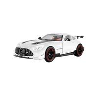 XGFFBAGB 1:18 For GT Sports Car Alloy Model Pull Back Toy Die-Cast Collection Decoration Gift(White,With box)