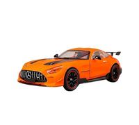 XGFFBAGB 1:18 For GTR Collection Alloy Diecast Vehicle Toys Car Gifts(Orange,With box)