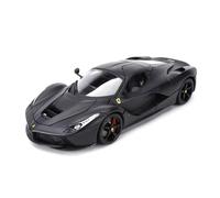 XGFFBAGB 1:18 For Laferrari Refined Version Sports Car Static Diecast Vehicles Collectible Model Toys(Black,No box)
