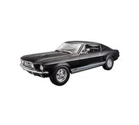 XGFFBAGB 1:18 For Mustang Gt Cobra Jet Alloy Diecast Toys Gift(Black,No box)